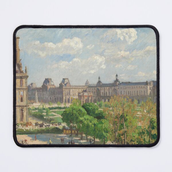 Item preview, Place du Carrousel, Paris | Camille Pissarro | 1900 Cityscape Art designed and sold by CJET.