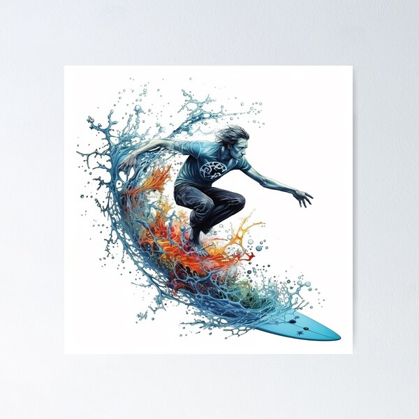Item preview, Surfer designed and sold by Luukartificial.