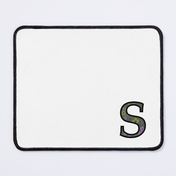 Item preview, Smiley Mushrooms and Groovy Flowers “S” designed and sold by Heids953.