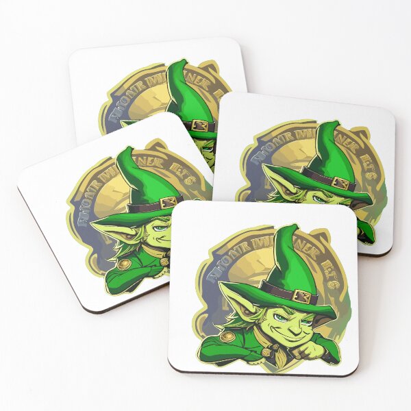 Item preview, Green Money Elf Illustration designed and sold by printyai.
