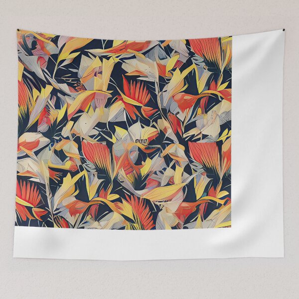 Item preview, Bird of Paradise, AI Art, Boho Botanical Art designed and sold by casaai.