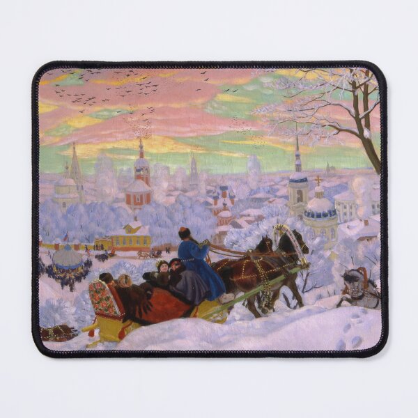 Item preview, Shrovetide | Boris Kustodiev | 1916 Russian Landscape Art designed and sold by CJET.