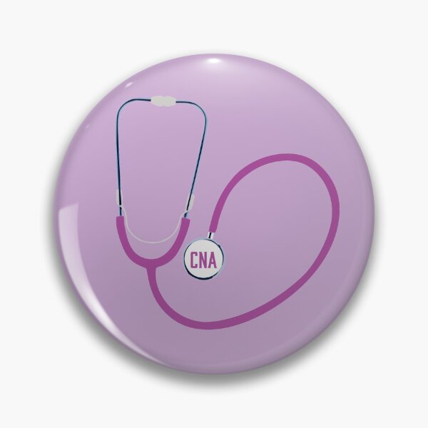 Artikelvorschau, Certified Nursing Assistant (CNA) Stethoskop – Lila entworfen und verkauft von Lexi Ostrager.