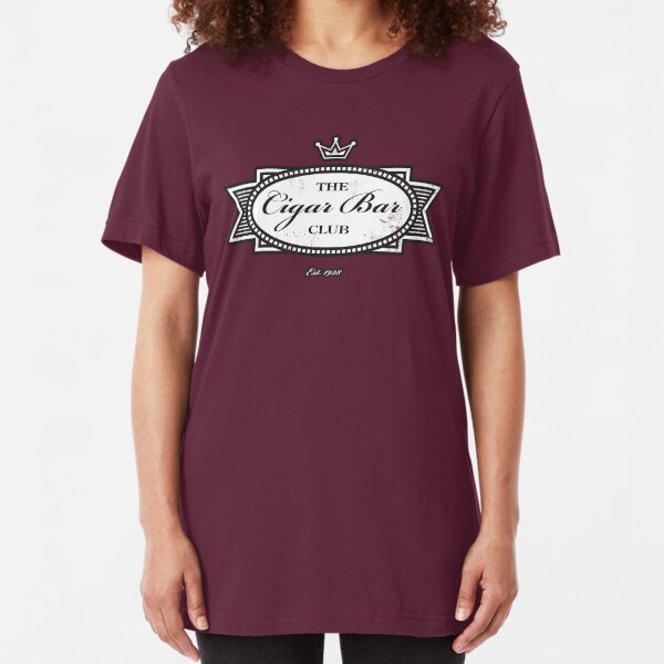 The Cigar Bar Club Slim Fit T-Shirt