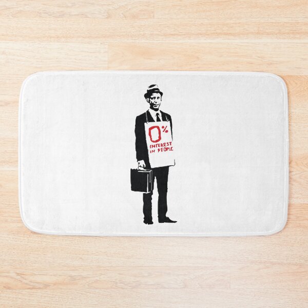 Item preview, BANKSY Zero Interest In People designed and sold by inkstyl.