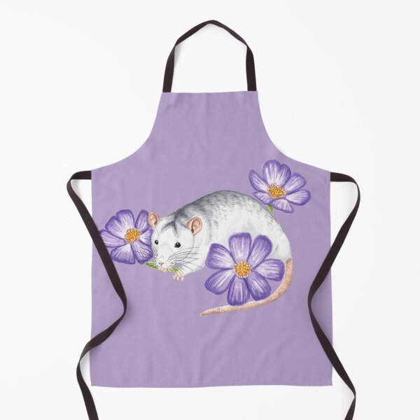 Item preview, Roan Rat with Cosmos Flowers designed and sold by WolfySilver.