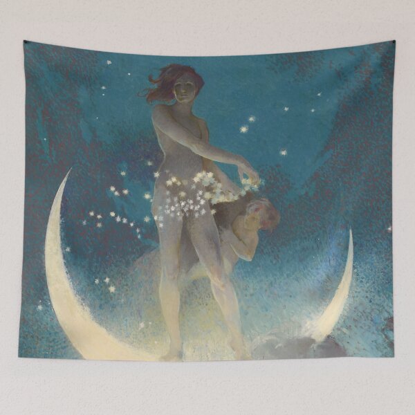 Item preview, Spring Scattering Stars | Edwin Blashfield | 1927 Aesthetic Art designed and sold by CJET.