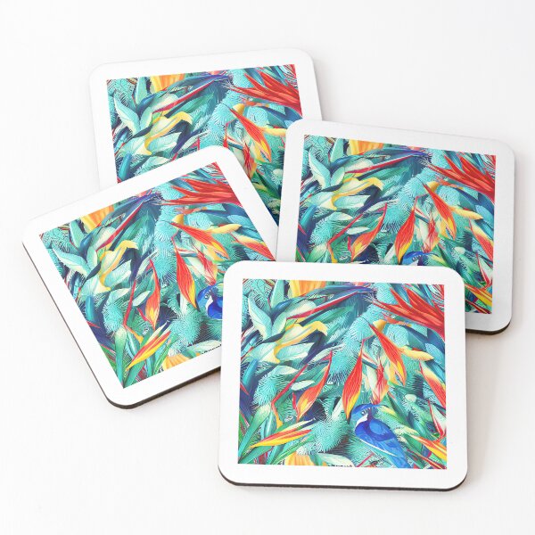 Item preview, Bird of Paradise, AI Art, Boho Botanical Art designed and sold by casaai.