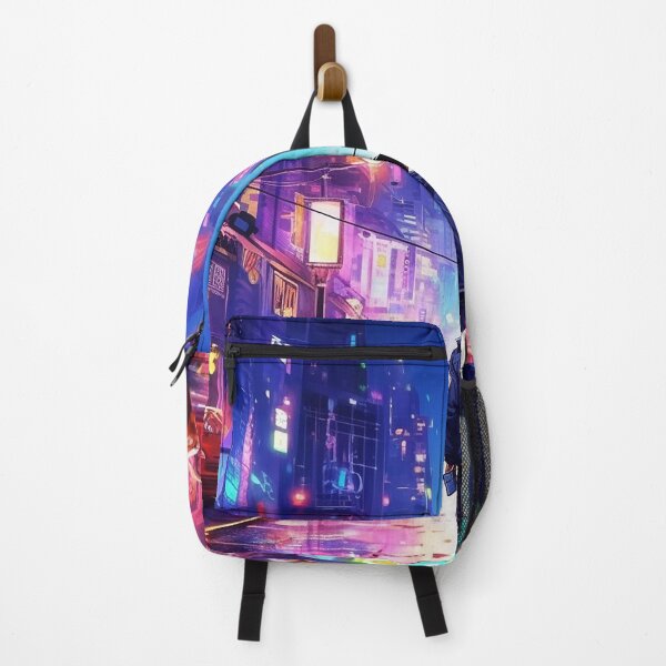Item preview, Tokyo city in neon and colorful melancholy designed and sold by ink-and-Design.