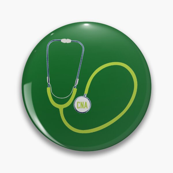Artikelvorschau, Certified Nursing Assistant (CNA) Stethoskop – Grün entworfen und verkauft von Lexi Ostrager.