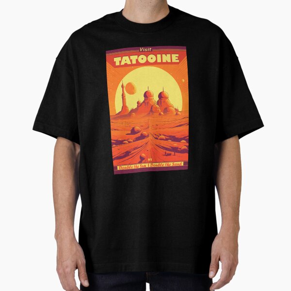 Vista previa del artículo con la obra «Visita Tatooine», diseñado y vendido por obux.