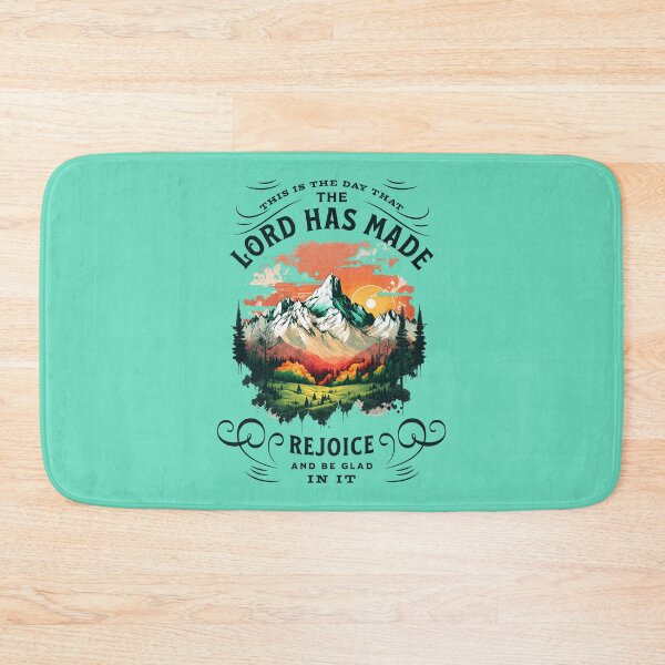Item preview, This is the day that the Lord has made. Rejoice and be glad in it. designed and sold by ArtistaCats.