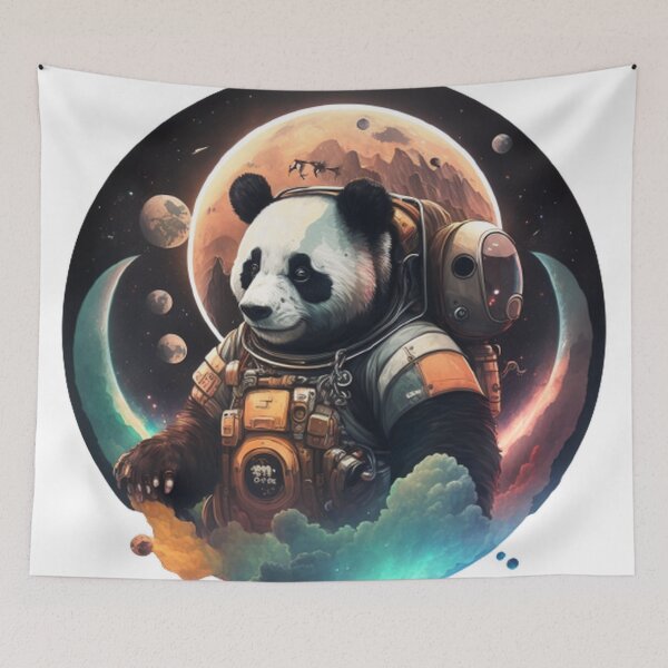 Item preview,  "Pawsitively Adorable: Exploring the Enchanting World of Pandas" designed and sold by DesignHeaven24.