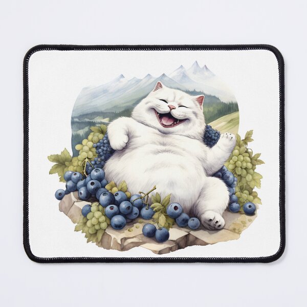 Item preview, Berrylicious Retro Whiskers: Kitschy Cats and Sweet Berries Sticker designed and sold by KittyStampedeCo.