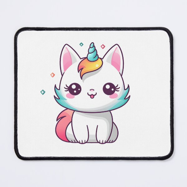 Item preview, Kawaii Caticorn Unicorn Cat designed and sold by Sereneluna.