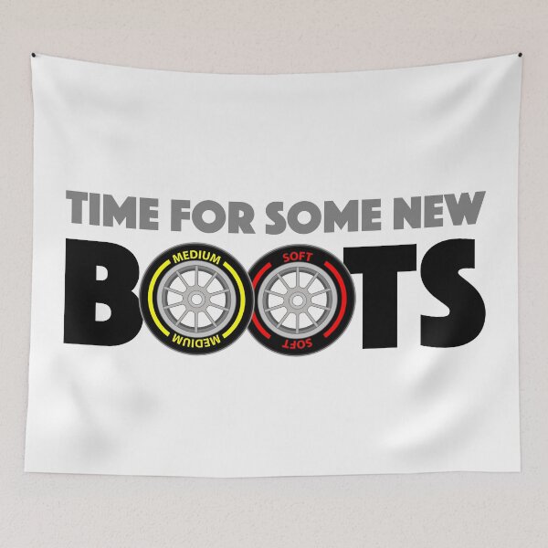 Item preview, Time for some New Boots - Black Text designed and sold by hotshots-design.