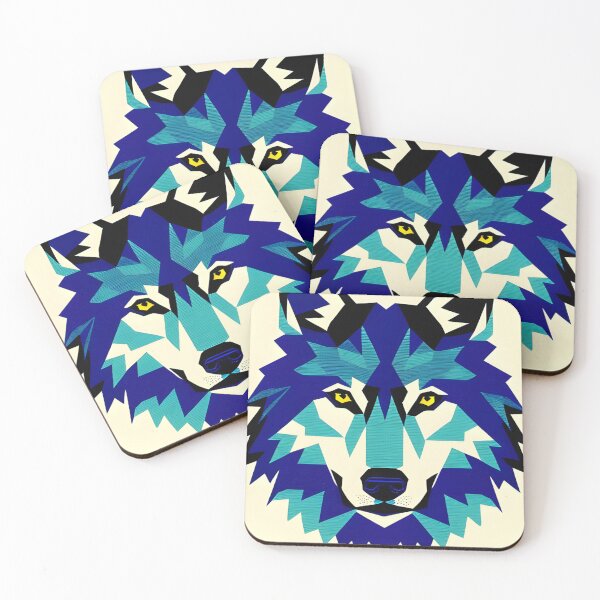 Item preview, polygon wolf designed and sold by SpawnofSutur.