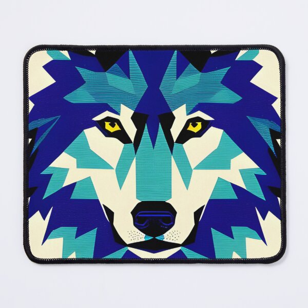 Item preview, polygon wolf designed and sold by SpawnofSutur.