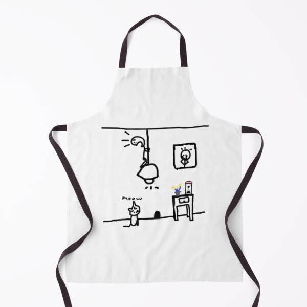 Item preview, stickman scared of a cat designed and sold by Billy Peet.