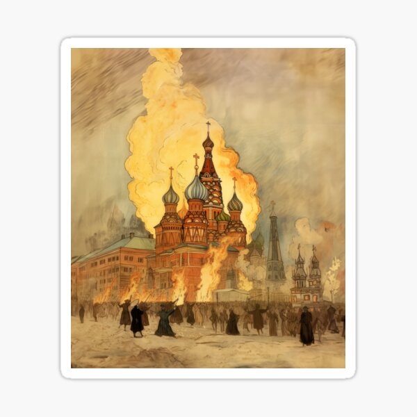 Item preview, Kremlin is burning 1 designed and sold by Kim Kanger.
