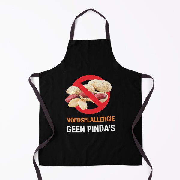 Item preview, Dutch: “Voedselallergie GEEN PINDA’S” designed and sold by WhiteShirtGuy.