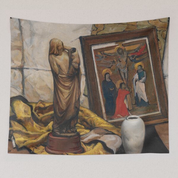 Item preview, The Madonna of Ivory | Henry Keller | 1940 Catholic Art designed and sold by CJET.