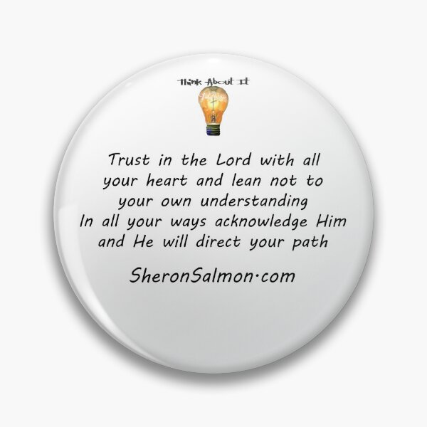 Item preview, Trust in the Lord with all your heart, and lean not to your own understanding. designed and sold by IAMthinker.