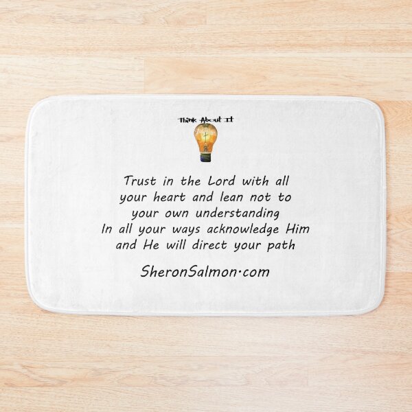 Item preview, Trust in the Lord with all your heart, and lean not to your own understanding. designed and sold by IAMthinker.