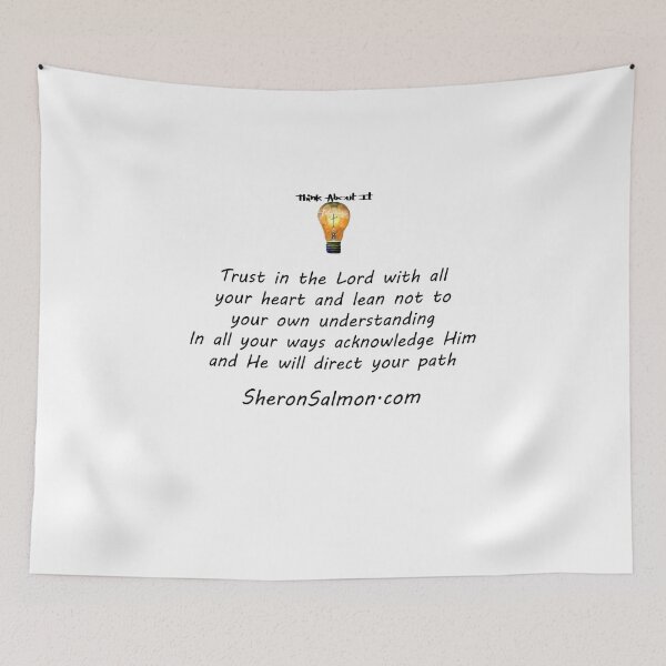 Item preview, Trust in the Lord with all your heart, and lean not to your own understanding. designed and sold by IAMthinker.