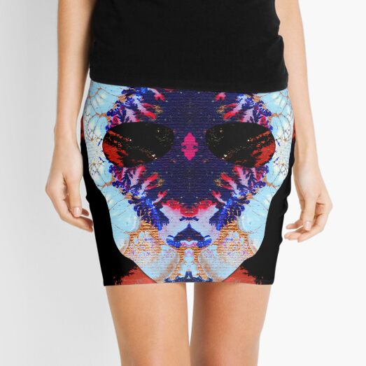 FACE OF DIVINITY Mini Skirt