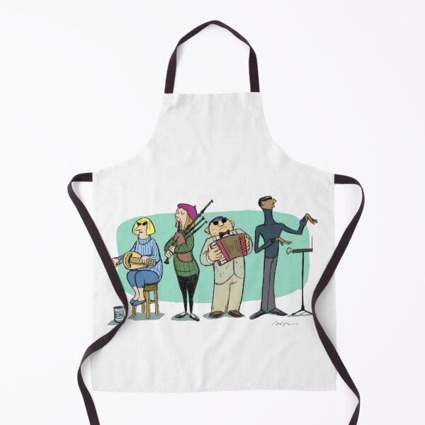 Item preview, Cartoon - A Unique Band designed and sold by AnsonsArtZoo.