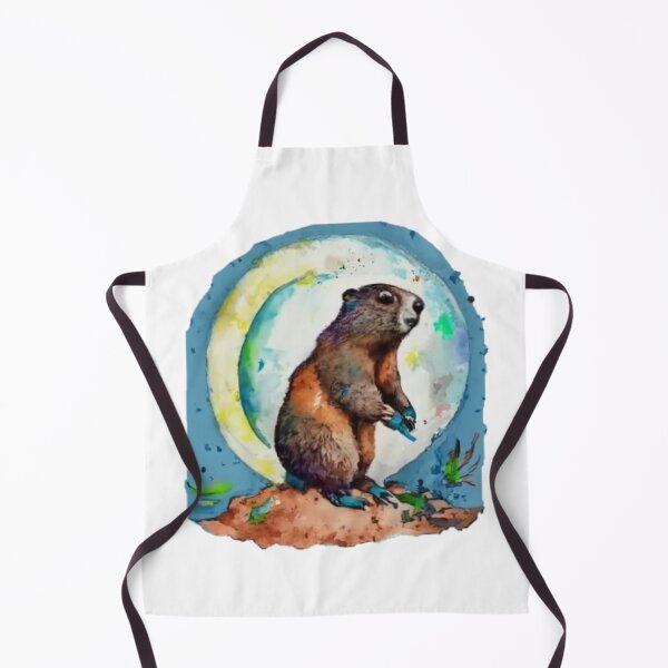 Item preview, Groundhog under the moonlight designed and sold by GroundhogMs.