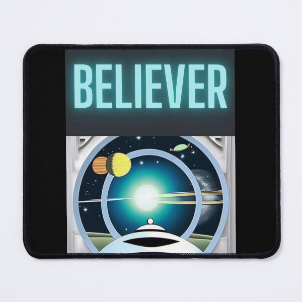Item preview, Believer UFO theory designed and sold by Earth Nature Creations.