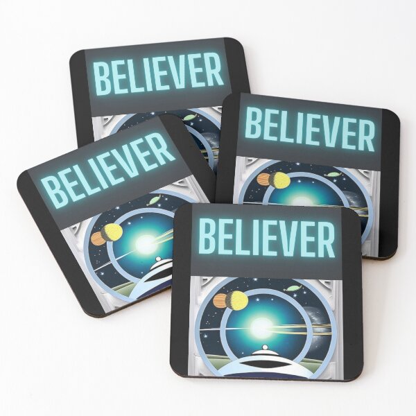 Item preview, Believer UFO theory designed and sold by Earth Nature Creations.