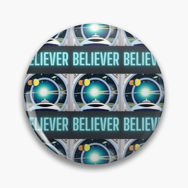 Item preview, Believer UFO theory designed and sold by Earth Nature Creations.