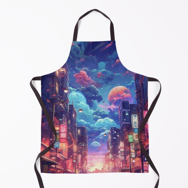Item preview, Tokyo city in neon and colorful melancholy designed and sold by ink-and-Design.