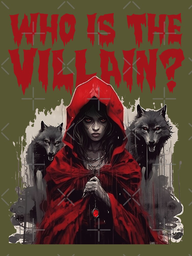 Little red riding hood witch with a wolf pack - villain love