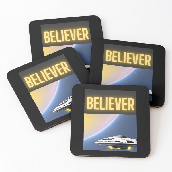 Item preview, Believer UFO theory designed and sold by Earth Nature Creations.