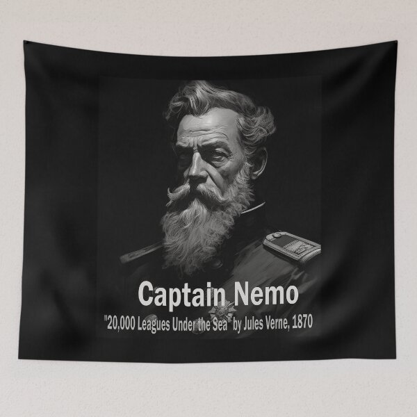 Item preview, Deep Sea Voyager: An AI Tribute to Captain Nemo designed and sold by JLCableStudio.