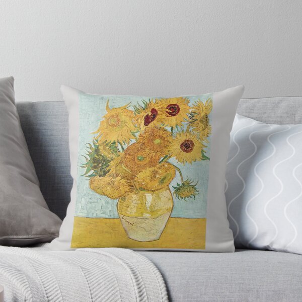 Item preview, Sunflower | Vincent Van Gogh Twee Aesthetic | Arthoe accessories and home decor | heckinfarout  designed and sold by Two Otters Co.