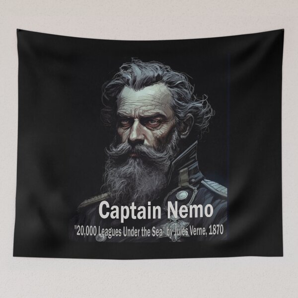 Item preview, Deep Sea Voyager: An AI Tribute to Captain Nemo designed and sold by JLCableStudio.
