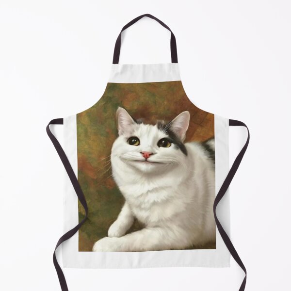 Item preview, Simplicity in White: Cat Smile Sticker designed and sold by BeniSof.