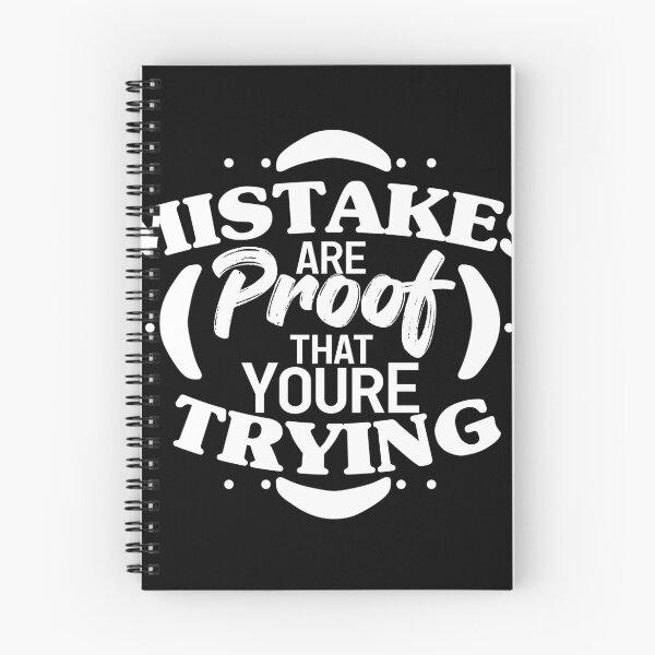 Item preview, Mistake are proof that you're trying designed and sold by FebCoApparel.
