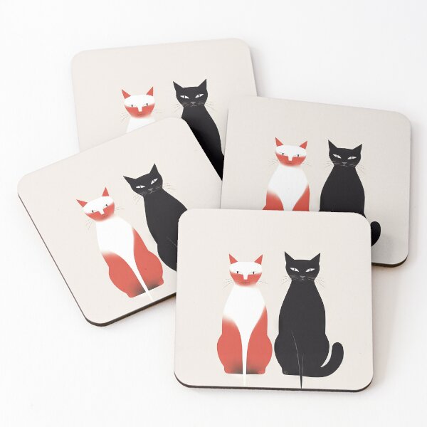 Item preview, Minimalist Cats: Aesthetic of Dark Humor designed and sold by Piotrek0001.