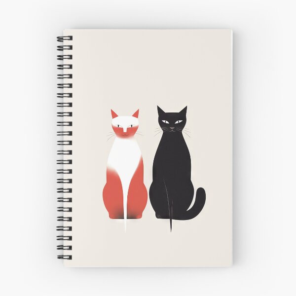 Item preview, Minimalist Cats: Aesthetic of Dark Humor designed and sold by Piotrek0001.
