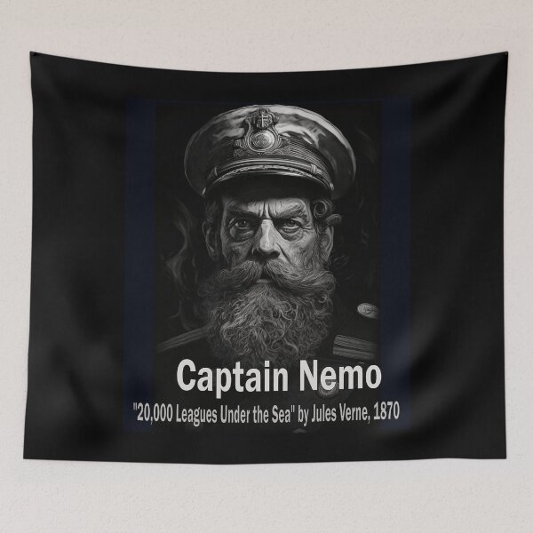 Item preview, Deep Sea Voyager: An AI Tribute to Captain Nemo designed and sold by JLCableStudio.
