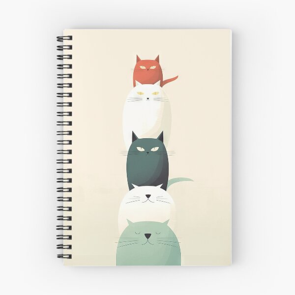 Item preview, Minimalist Cats: Aesthetic of Dark Humor designed and sold by Piotrek0001.