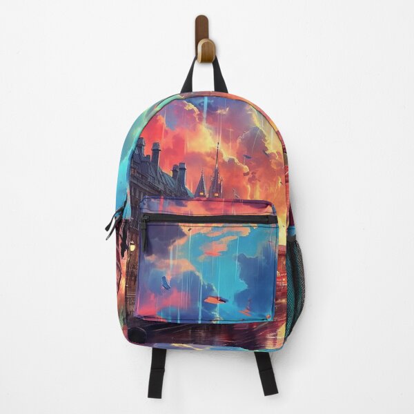 Item preview, London city multicolored melancholic style designed and sold by ink-and-Design.
