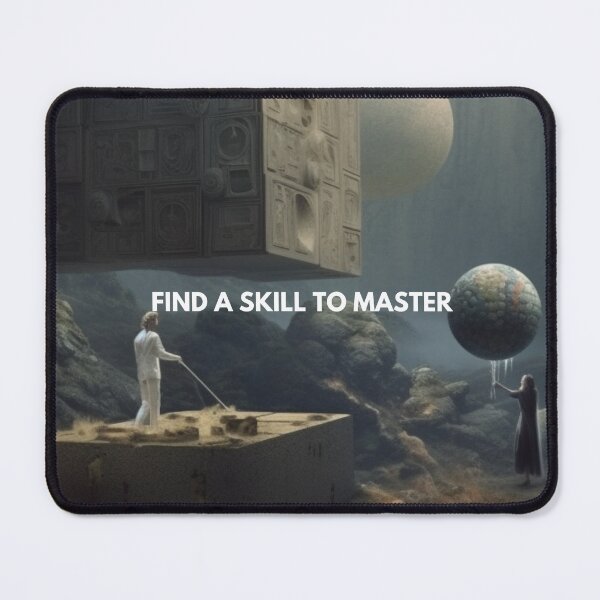 Item preview, Find a skill to conquer  designed and sold by JohnPsyche.