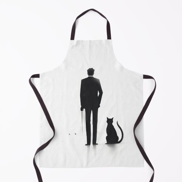Item preview, Minimalist Cats: Aesthetic of Dark Humor designed and sold by Piotrek0001.
